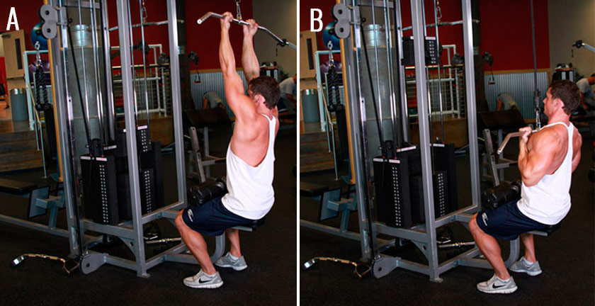 Underhand Cable Pulldowns 