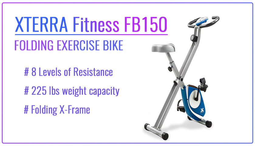 XTERRA Fitness FB150 Folding Exercise Bike