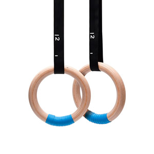 PACEARTH Wooden Gymnastics Rings
