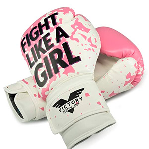 Victory Martial Arts Women's Cardio Kickboxing Boxing Gloves